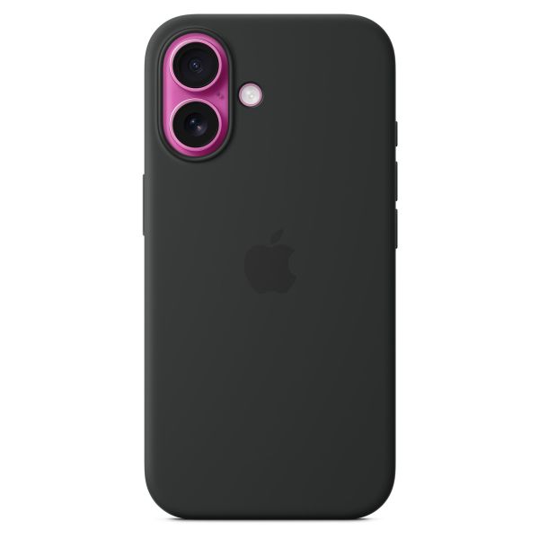 Apple Cover Posteriore in Silicone con MagSafe Apple iPhone 16 - Black