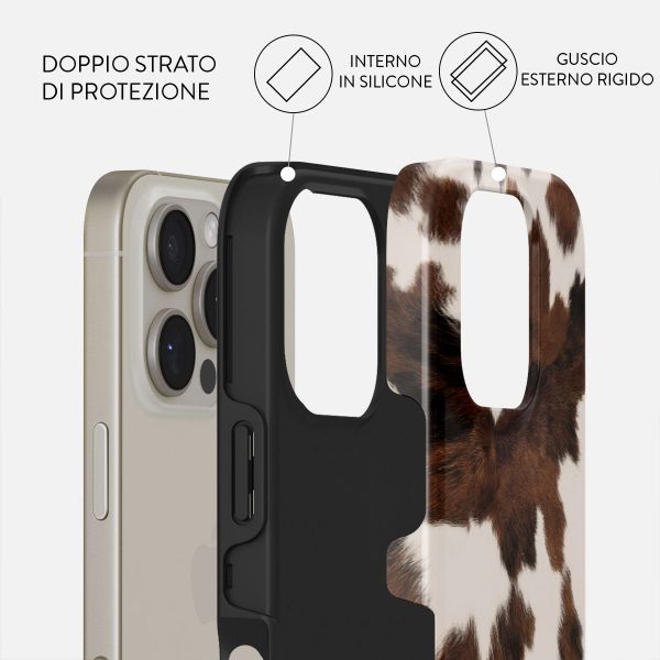 Burga Cover Posteriore Resistente Apple iPhone 16 Pro - Celestial