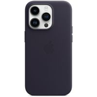 Apple Cover Posteriore in Pelle con MagSafe Apple iPhone 14 Pro - Ink