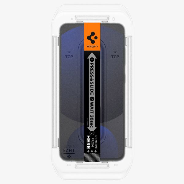 Spigen Vetro temperato GLAStR EZ Fit, confezione da 2 + Applicatore Samsung Galaxy S24 FE / A37 / A56