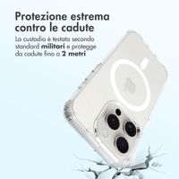 Accezz Cover posteriore Xtreme Impact con MagSafe Apple iPhone 15 Pro - Trasparente