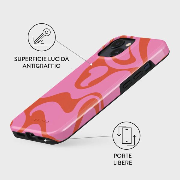 Burga Cover Posteriore Resistente Apple iPhone 15 - Ride The Wave