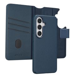 Accezz Cover in pelle 2 in 1 con MagSafe Samsung Galaxy S26 - Nightfall Blue