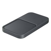 Samsung ﻿Wireless Charger Duo - Caricatore wireless - Senza adattatore e cavo di ricarica - 15 Watt - Nero