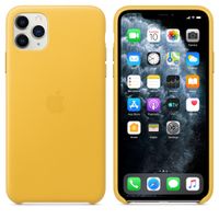 Apple Cover in Pelle iPhone 11 Pro Max - Meyer Lemon