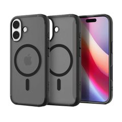 Spigen Cover Posteriore Ultra Ibrida con MagSafe Apple iPhone 17 - Frost Black