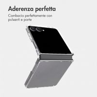 Accezz Cover Posteriore Xtreme ad Alta Protezione Samsung Galaxy Z Flip 8 - Trasparente