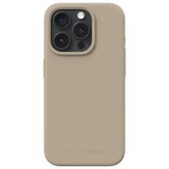 iDeal of Sweden Cover in silicone con MagSafe Apple iPhone 15 Pro - Beige