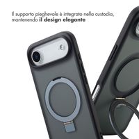 Accezz Cover con anello e supporto con MagSafe Apple iPhone Air - Nero