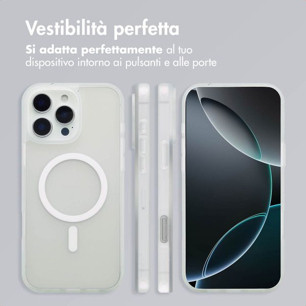 imoshion Cover posteriore Color Guard con MagSafe Apple iPhone 16 Pro - Bianco