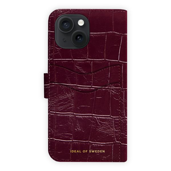 iDeal of Sweden Portafoglio Magnetico Plus Apple iPhone 17e / 16e / 15 / 14 / 13 - Fine Wine