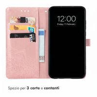 imoshion Cover a libro Mandala Google Pixel 11 - Rose Gold