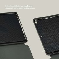 Selencia Cover per tablet Vivid Apple iPad 9 (2021) 10.2 pollici / iPad 8 (2020) 10.2 pollici / iPad 7 (2019) 10.2 pollici - Desert Waves Beige