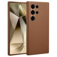 Accezz Cover in Pelle con MagSafe Samsung Galaxy S24 Ultra - Sienna Brown