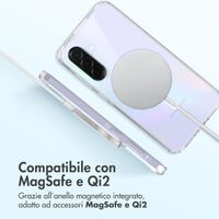 Accezz Cover posteriore Xtreme Impact con MagSafe Samsung Galaxy A36 - Trasparente
