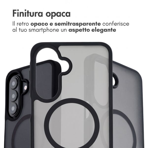 imoshion Cover posteriore Color Guard con MagSafe Samsung Galaxy A27 (5G) - Nero
