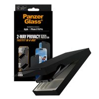PanzerGlass Vetro temperato privacy Ultra Wide Fit FastFit in-a-box Apple iPhone 17 / 16 Pro