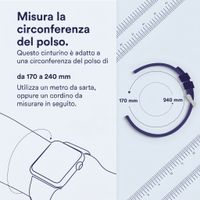 imoshion Cinturino in acciaio Samsung Galaxy Watch 8 (40/44mm) / Classic (46mm) - Oro