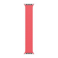 Apple Cinturino Solo intrecciato Apple Watch | 44/45/46/49 mm - Taglia 7 - Guava