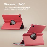 imoshion Cover Girevole a 360° Samsung Galaxy Tab A11 Plus - Rosso