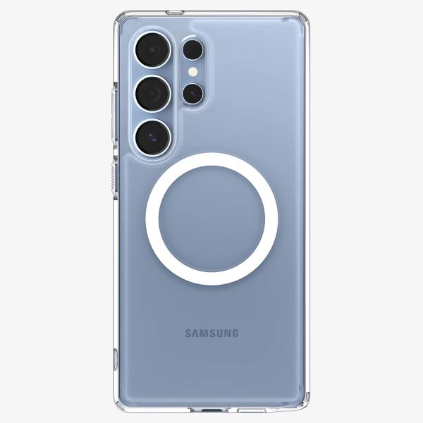 Spigen Cover Posteriore Ultra Ibrida con MagSafe Samsung Galaxy S25 Ultra - Trasparente