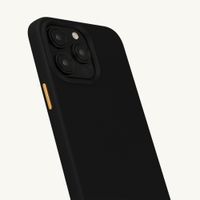 Selencia Cover posteriore Rivièra con MagSafe con ganci rimovibili Apple iPhone 15 Pro Max - Velvet Black