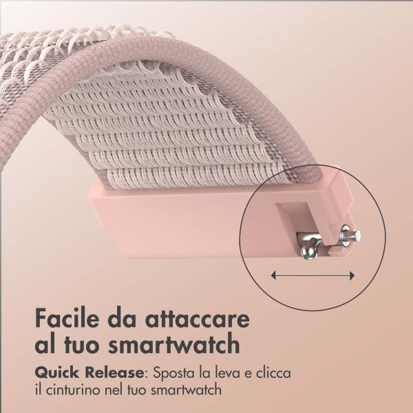 imoshion Cinturino in nylon  - Attacco universale 20 mm - Rosa