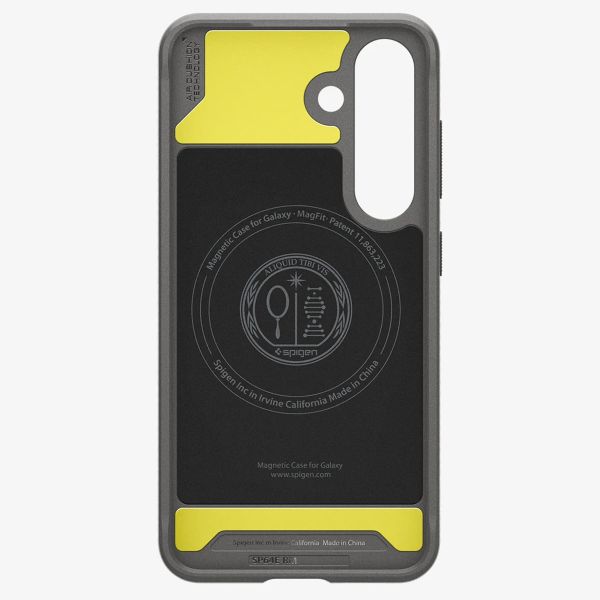 Spigen Cover Rugged Armor con MagSafe Samsung Galaxy S25 Plus - Marble Gray