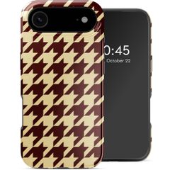 Selencia Cover posteriore Vivid con MagSafe Apple iPhone Air - Pied-de-Poule