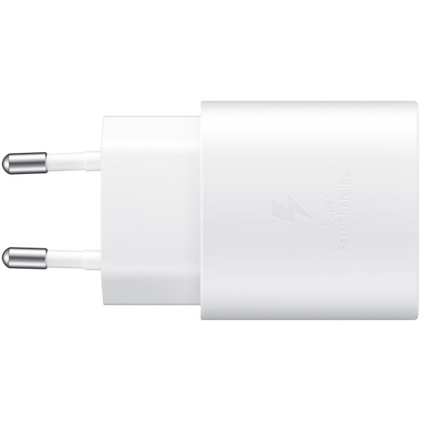 Samsung Adattatore Originale Fast Charging Caricatore USB-C in Confezione Originale - 65 Watt - Bianco