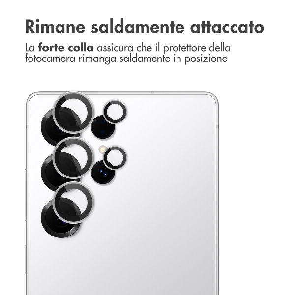 imoshion 2 Pack protezione lente fotocamera Samsung Galaxy S25 Ultra - Titanium Whitesilver