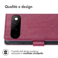 imoshion Cover a libro di Lusso Google Pixel 11 - Bordeaux