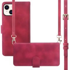 imoshion Cover a libro con Cordino Apple iPhone 15 - Rosso
