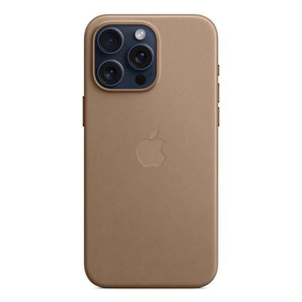 Apple Cover Posteriore FineWoven con MagSafe Apple iPhone 15 Pro Max - Taupe