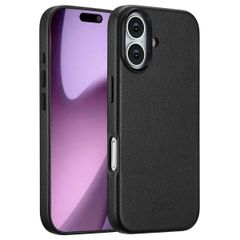 Accezz Cover in Pelle con MagSafe Apple iPhone 17 - Onyx Black