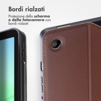 Accezz Cover Tablet Classica Samsung Galaxy Tab A11 Plus - Marrone