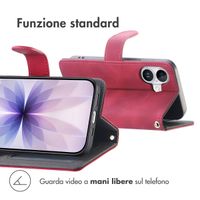 imoshion Cover a libro con Cordino Apple iPhone 17 - Rosso