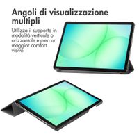 imoshion Cover a libro Trifold Samsung Galaxy Tab A11 Plus - Nero