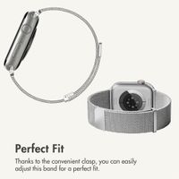 imoshion Milanees magnetisch bandje Apple Watch | 38/40/41/42 mm - Zilver