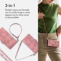 imoshion Cover a libro con Cordino Samsung Galaxy A25 (5G) - Rosa