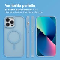 imoshion Cover posteriore Color Guard con MagSafe Apple iPhone 13 Pro Max - Azzurro