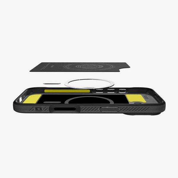 Spigen Cover Rugged Armor con MagSafe Apple iPhone 17 - Matte Black