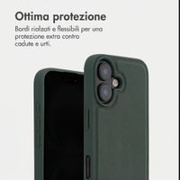 Accezz Backcover Edge con MagSafe Apple iPhone 16 - Verde