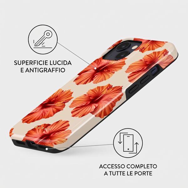 Burga Cover Posteriore Resistente con MagSafe Apple iPhone 13 - Bonita