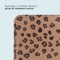 imoshion Cover Posteriore Kidsproof Design con maniglia Apple iPad 11 (2025) 11 pollici A16 / iPad 10 (2022) 10.9 pollici - Stampa pantera