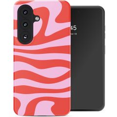 Selencia Cover Posteriore Vivid Samsung Galaxy S26 - Dream Swirl Pink
