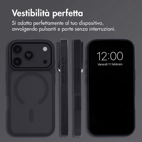 imoshion Cover posteriore Color Guard con MagSafe Apple iPhone 18 Pro Max / 17 Pro Max - Nero