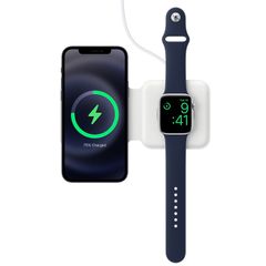 Apple Caricabatterie wireless MagSafe Duo per iPhone / Apple Watch - Bianco