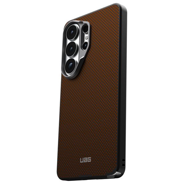 UAG Fibr Armr Backcover con Anello Magnetico Samsung Galaxy S26 Ultra - Orange / Charcoal