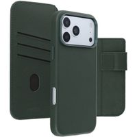 Accezz Cover in pelle 2 in 1 con MagSafe Apple iPhone 18 Pro Max / 17 Pro Max - Cedar Green